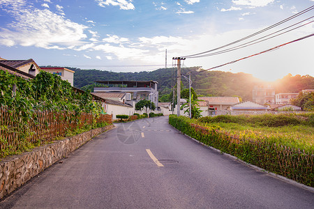 北海路广西北海市流下村背景