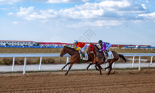 内蒙古国际速度赛马背景