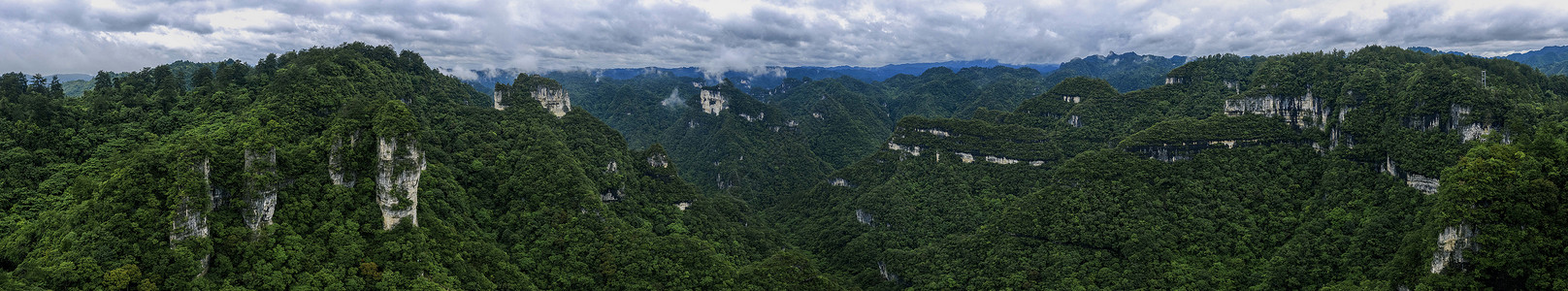 世界自然遗产贵州施秉云台山航拍摄影图片背景图片
