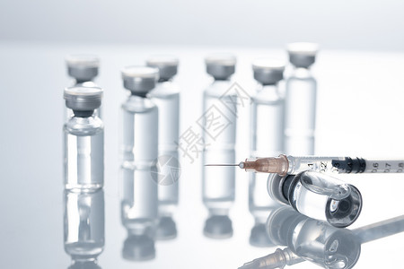 医疗疫苗药品针筒背景图片
