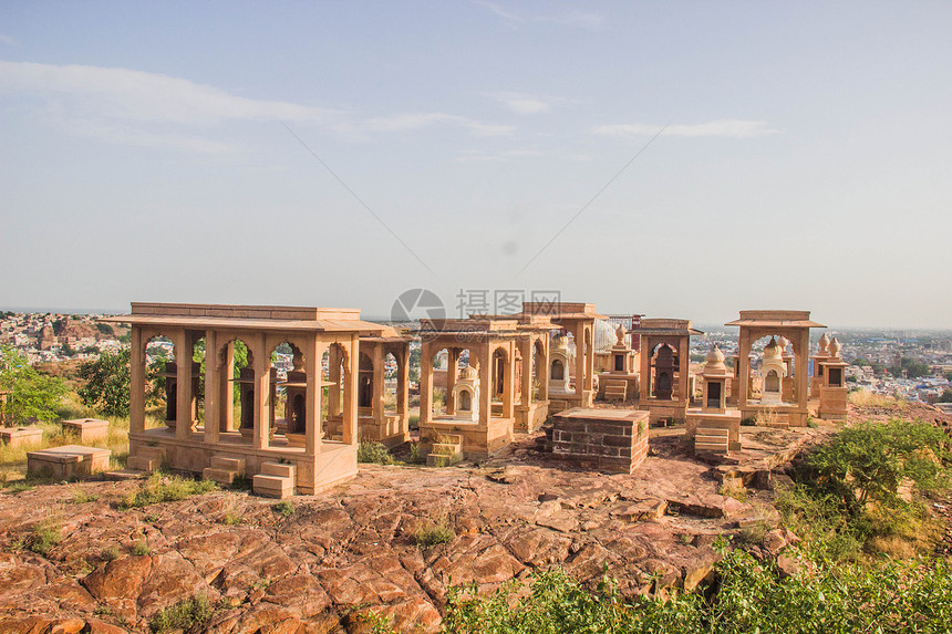 印度焦特布尔贾思旺萨达陵墓图片