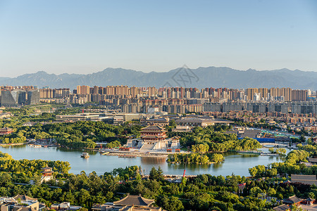 陕西西安大唐芙蓉园背景图片