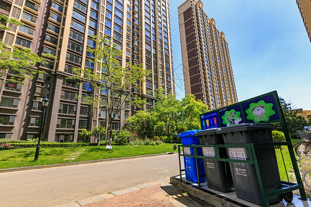 上海小区垃圾分类图片