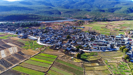 中国乡村农田风景图片