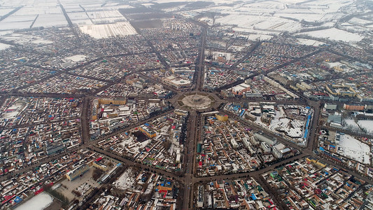 新疆八卦城背景图片