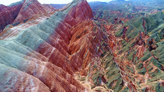 新疆火焰山风景图片