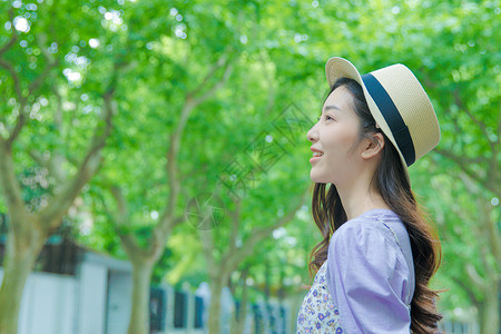 夏日小清新美女写真图片