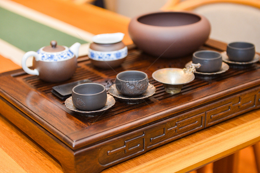 中式茶艺茶具图片