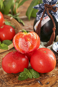 沙瓤西红柿普罗旺斯西红柿背景