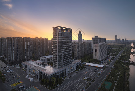 城市建筑风光背景图片