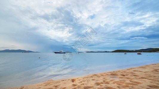 泰国苏梅岛海岛游艇高清图片