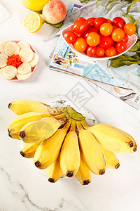 海南小米蕉苹果米蕉香蕉粉高清图片