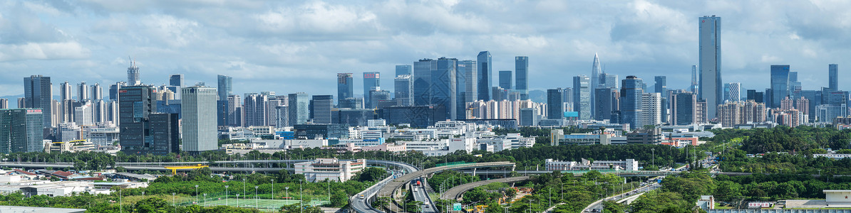 深圳南山区建筑群图片