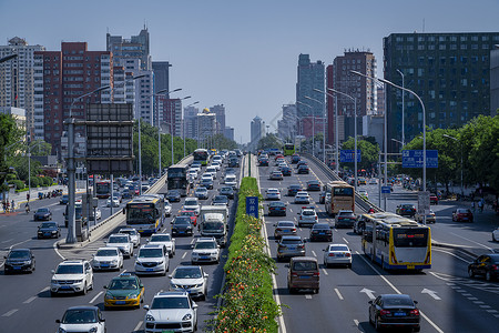 北京双井交通高清图片