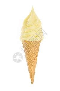 夏日火龙果甜筒芒果奶油冰淇淋甜筒背景