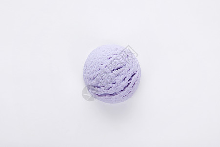 夏日香芋口味冰淇淋球背景图片