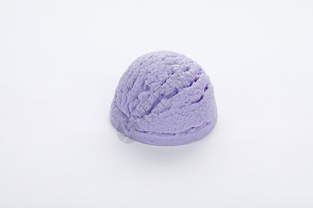 香芋紫色夏日香芋口味冰淇淋球背景