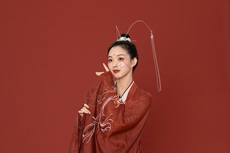 中国风传统古装美女图片