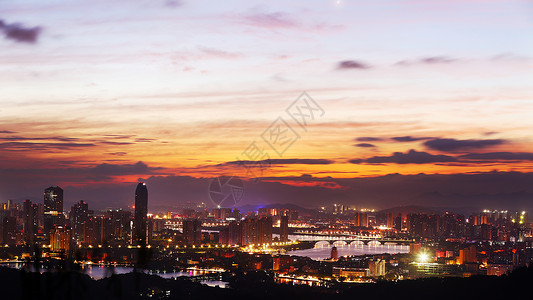 惠州惠州水门桥夜景高清图片
