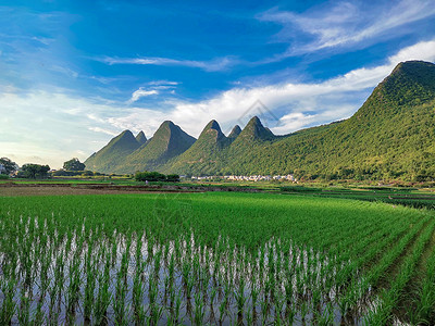 贵州兴义六六大顺山峰背景