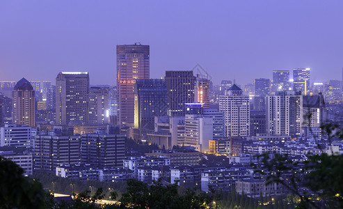 杭州夜景背景图片
