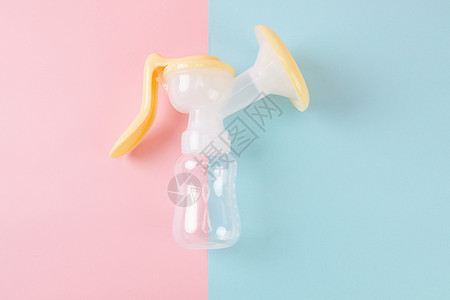 母婴色彩吸奶器背景图片