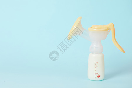 奶泡器母婴色彩吸奶器背景