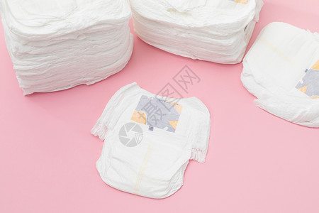 婴儿纸尿裤背景图片