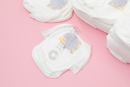 婴儿纸尿裤背景图片
