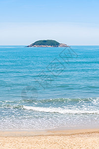 乐手机壁纸惠州双月湾的海岛背景