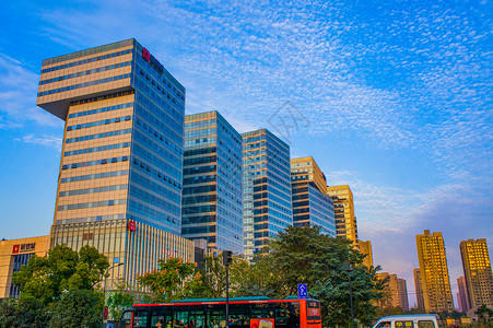 浙江省杭州市城西银泰城背景图片