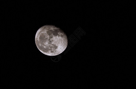 天文望远镜高清月亮背景