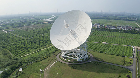 上海天马射电望远镜背景图片