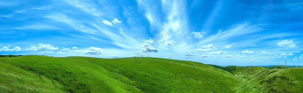 内蒙古大草原夏季景观图片