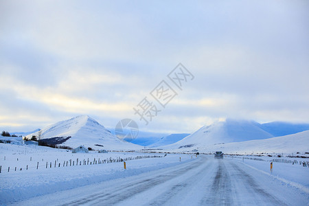 冰岛bakki巴基公路沿途美景高清图片
