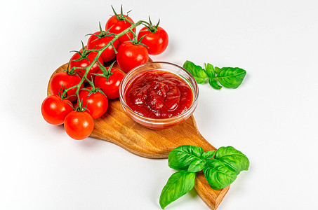 西红柿小番茄酱图片