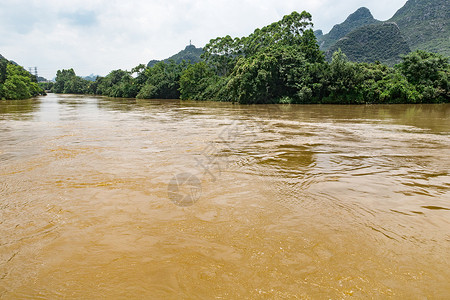 防洪防汛安全知识暴雨洪涝水灾背景