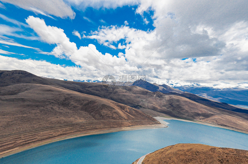 西藏羊卓雍错羊湖图片