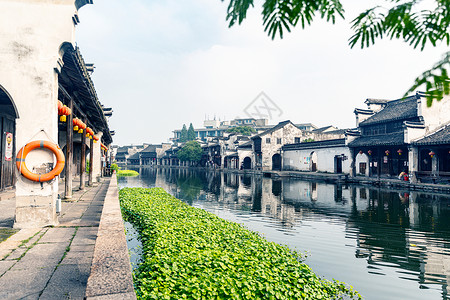 江南巷子苏州南浔古镇风景背景