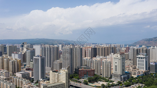 西宁风光青海西宁城市风光背景