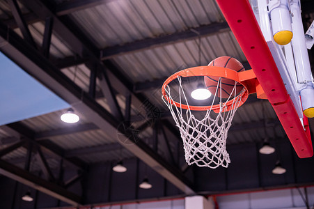 高清框素材网篮球进框进球背景