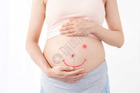 孕妇肚子特写高清图片