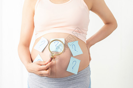 孕妇肚子上贴纸取名图片