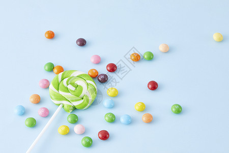 彩色糖果背景图片