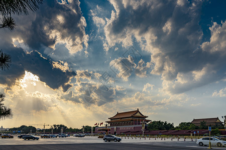 我好我的祖国我爱祖国天安门背景