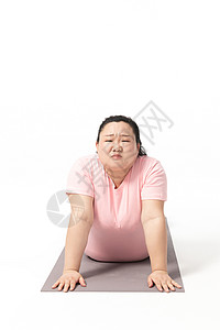肥胖女生运动乏力图片