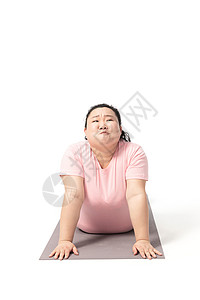 肥胖女生运动乏力图片