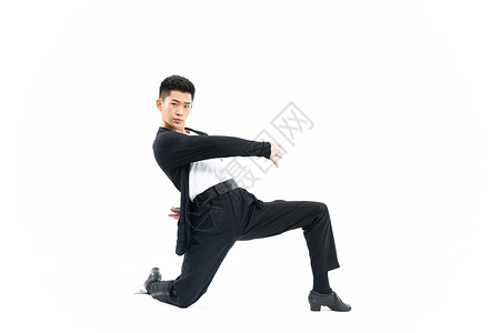 跳国标的男性舞蹈老师背景图片