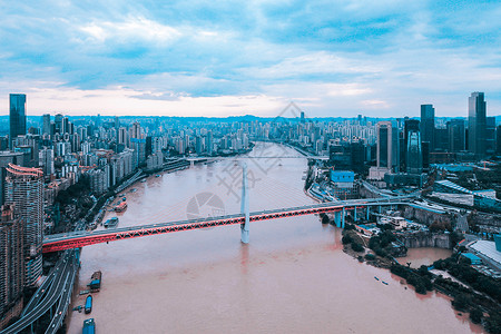 重庆长江大桥东水门高清图片