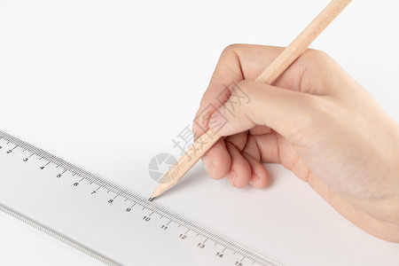 素材铅笔划线手绘直线背景